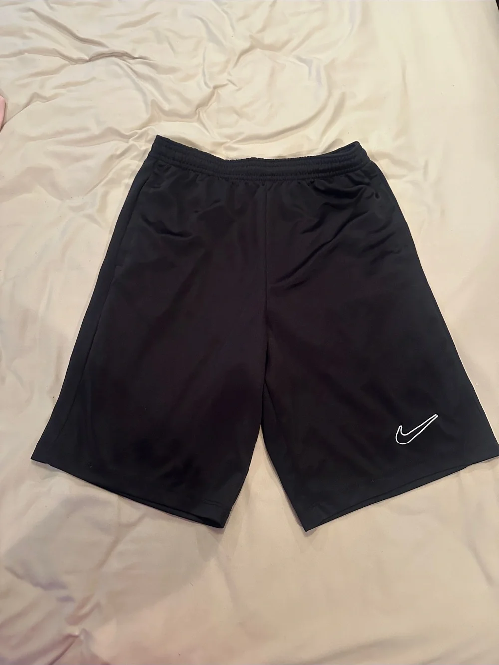 Nike Black Boy’s Athletic Soccer-Style Training Shorts